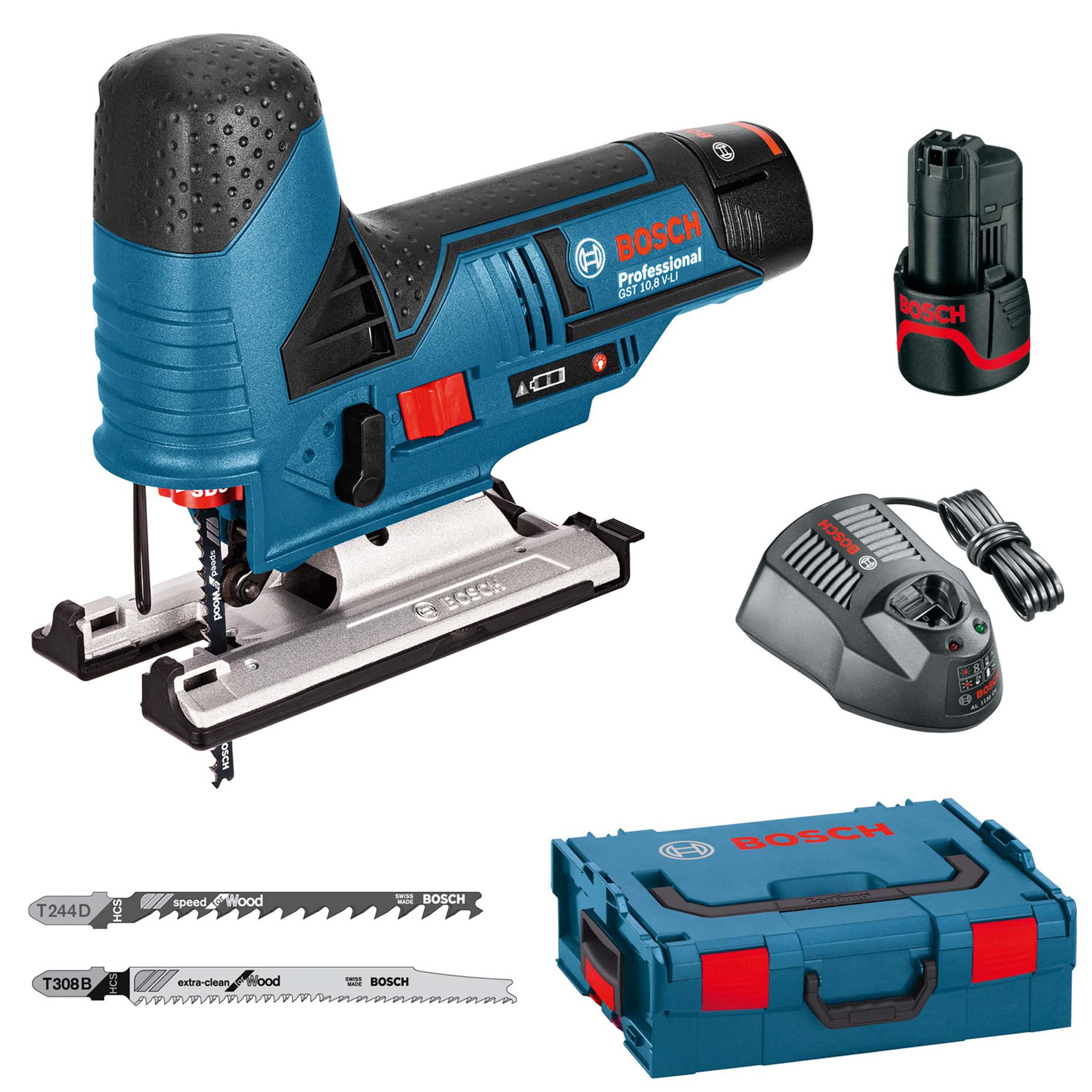 Harga Bosch GST 10.8 VLi 2 Baterai Mesin Gergaji Jigsaw Professional